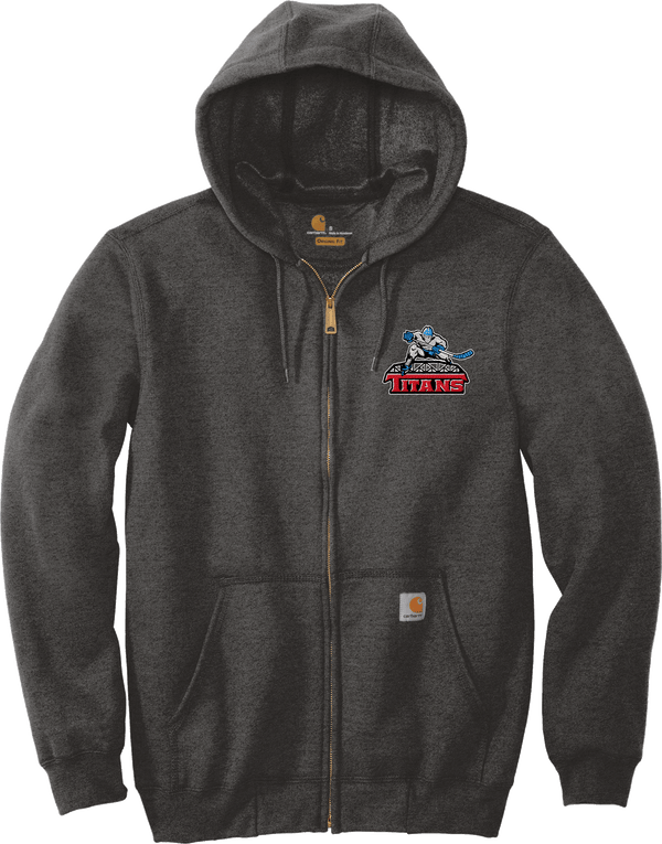 NJ Titans Carhartt Midweight Hooded Zip-Front Sweatshirt