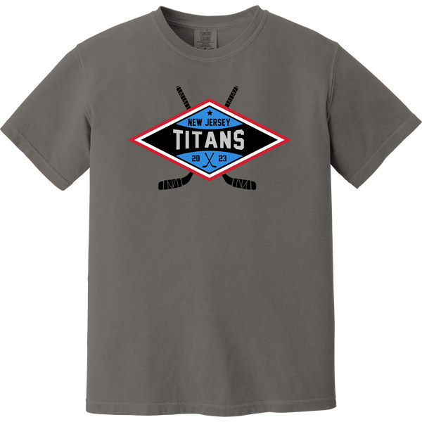 NJ Titans Heavyweight Ring Spun Tee