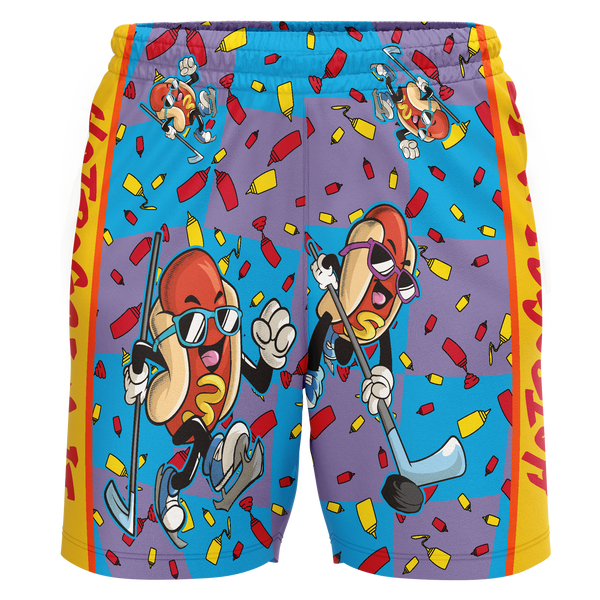NJ Titans Hot Dog Youth Workout Wear Shorts