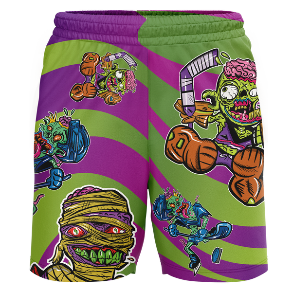 NJ Titans Zombie Youth Workout Wear Shorts