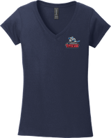 NJ Titans Softstyle Ladies Fit V-Neck T-Shirt