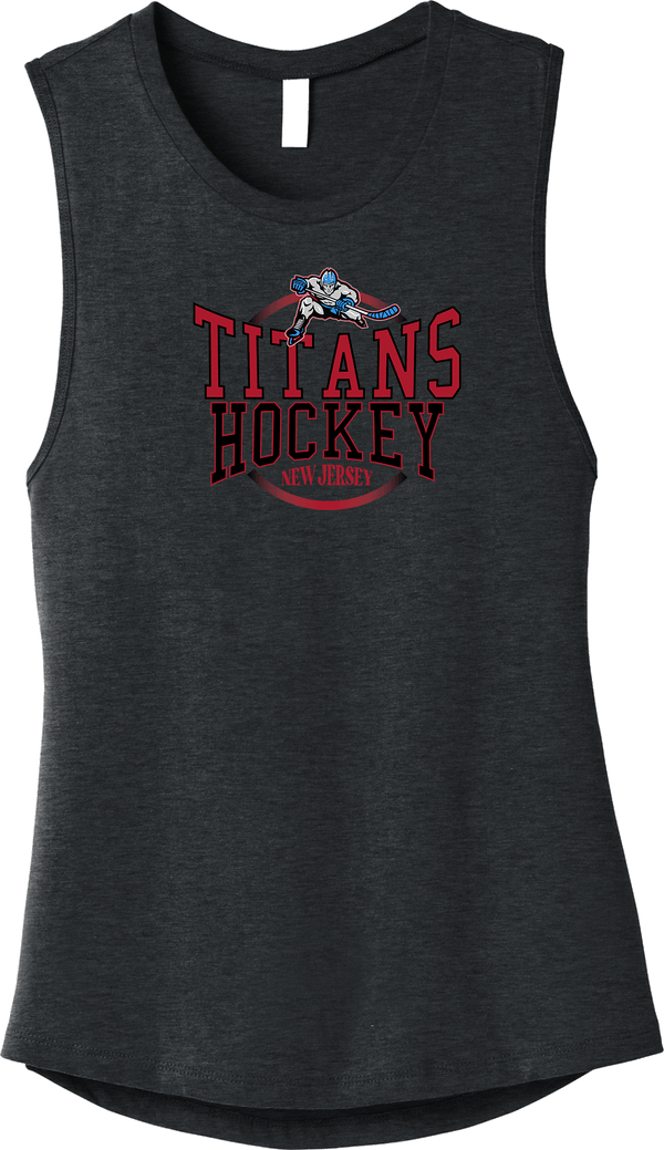 NJ Titans Womens Jersey Muscle Tank (D1137-FF)