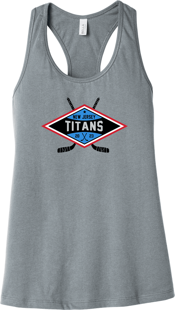 NJ Titans Womens Jersey Racerback Tank (D1940-FF)