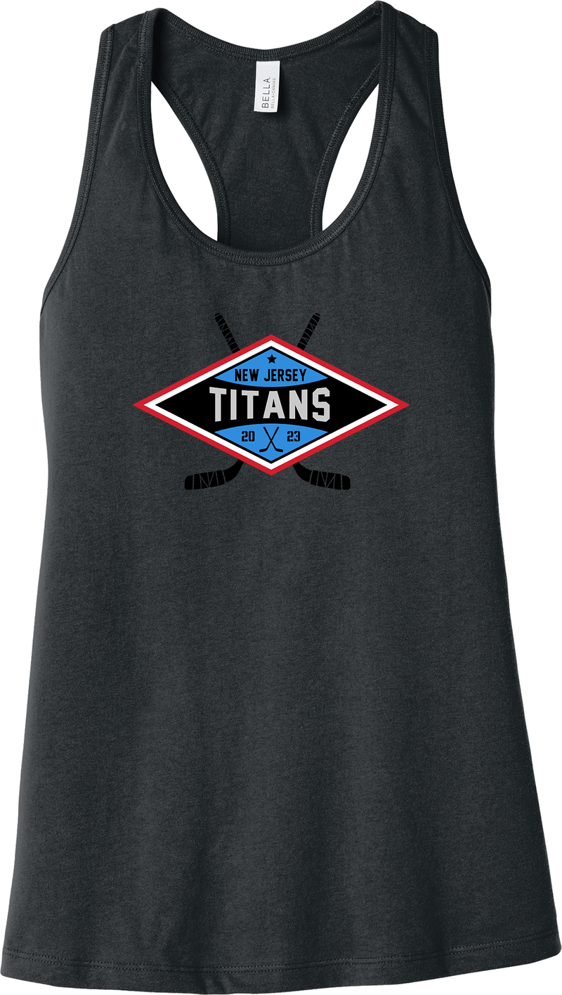 NJ Titans Womens Jersey Racerback Tank