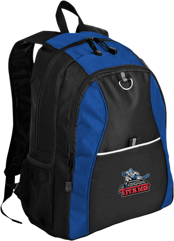 NJ Titans Contrast Honeycomb Backpack