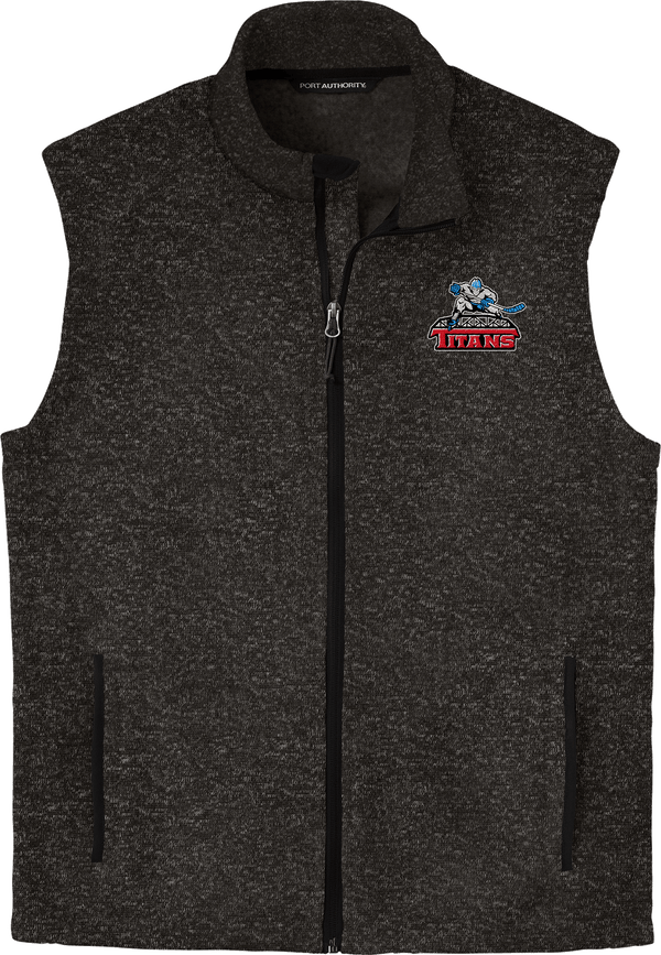 NJ Titans Sweater Fleece Vest