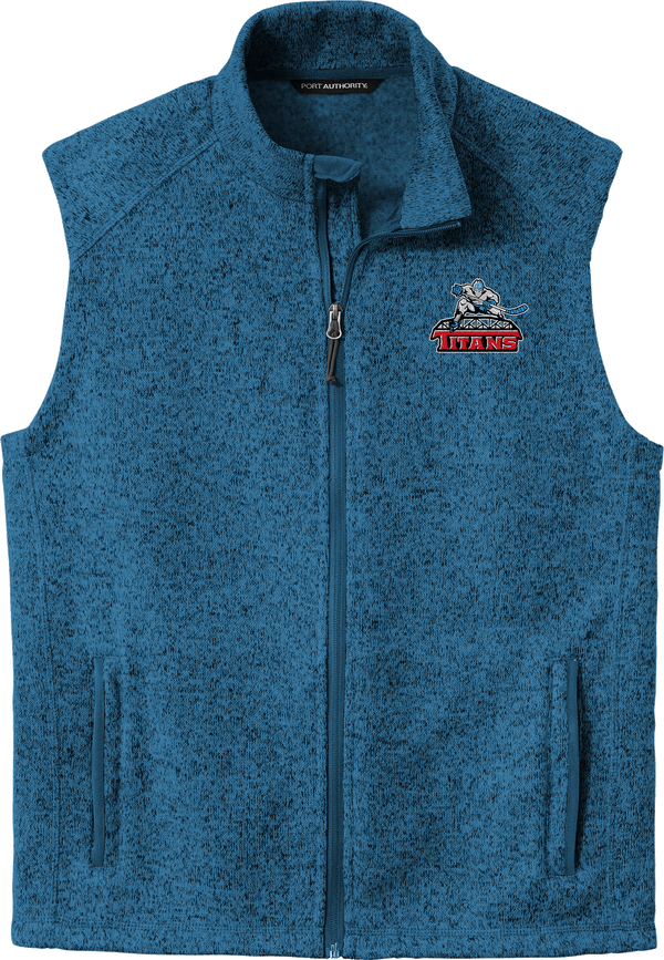 NJ Titans Sweater Fleece Vest