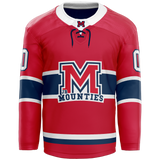 Jr. Mounties Goalie Jersey - Red - Kit