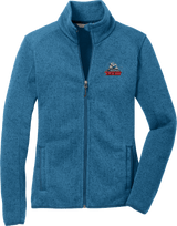 NJ Titans Ladies Sweater Fleece Jacket