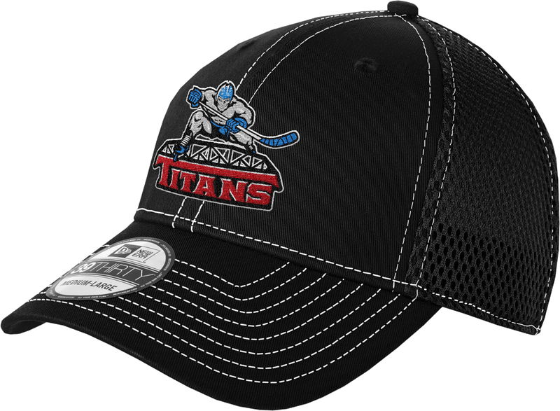 NJ Titans New Era Stretch Mesh Contrast Stitch Cap