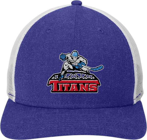 NJ Titans New Era Snapback Low Profile Trucker Cap