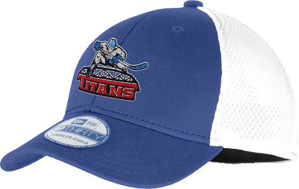 NJ Titans Youth Stretch Mesh Cap (E317-F)