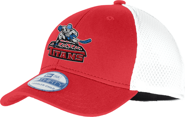 NJ Titans Youth Stretch Mesh Cap (E317-F)