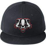 Scary Badgers New Era Flat Bill Snapback Cap