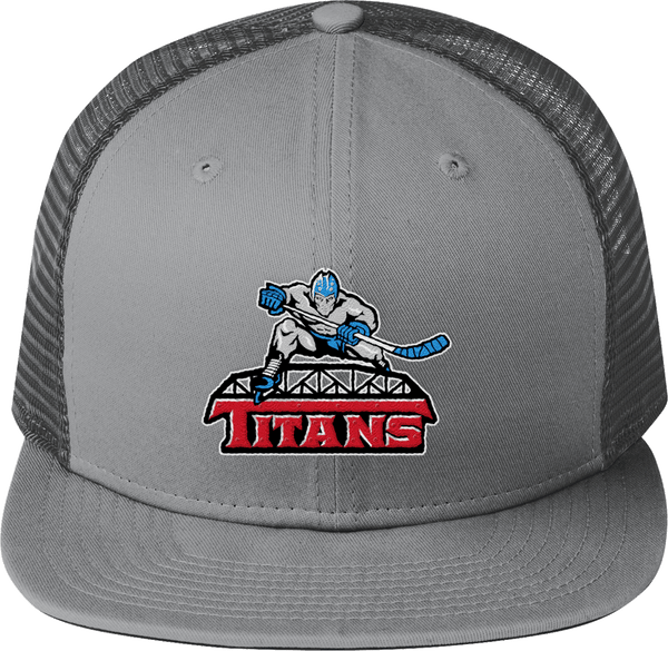 NJ Titans New Era Original Fit Snapback Trucker Cap