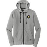 Upland Disc Golf New Era Tri-Blend Fleece Full-Zip Hoodie