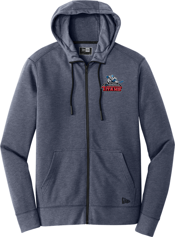 NJ Titans Tri-Blend Fleece Full-Zip Hoodie (E316-LC)