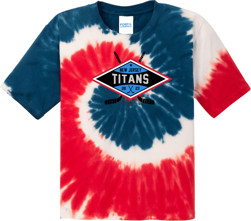 NJ Titans Youth Tie-Dye Tee