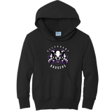 Lady Badgers Youth Core Fleece Pullover Hooded Sweatshirt