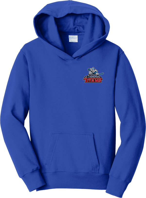 NJ Titans Youth Fan Favorite Fleece Pullover Hooded Sweatshirt