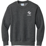 Curry College Youth Core Fleece Crewneck Sweatshirt