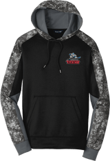 NJ Titans Sport-Wick Mineral Freeze Fleece Colorblock Hooded Pullover