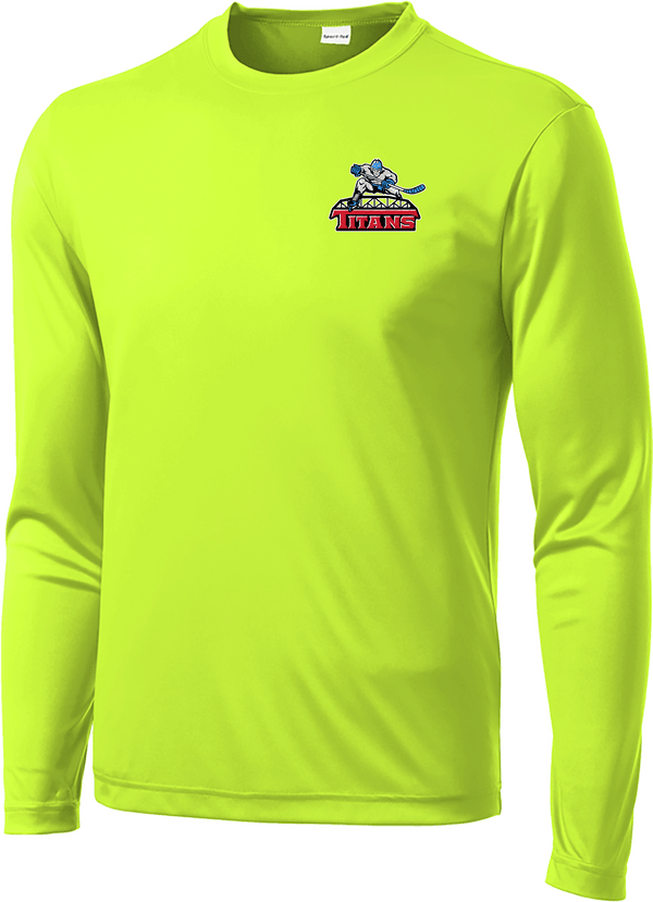NJ Titans Long Sleeve PosiCharge Competitor Tee (D1938-LC)