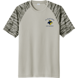 Delaware Jr. Blue Hens Drift Camo Colorblock Tee