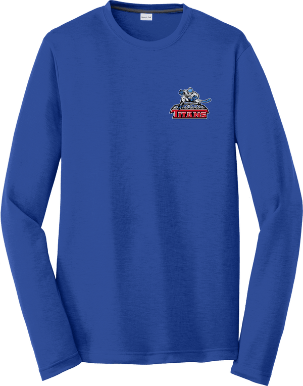 NJ Titans Long Sleeve PosiCharge Competitor Cotton Touch Tee