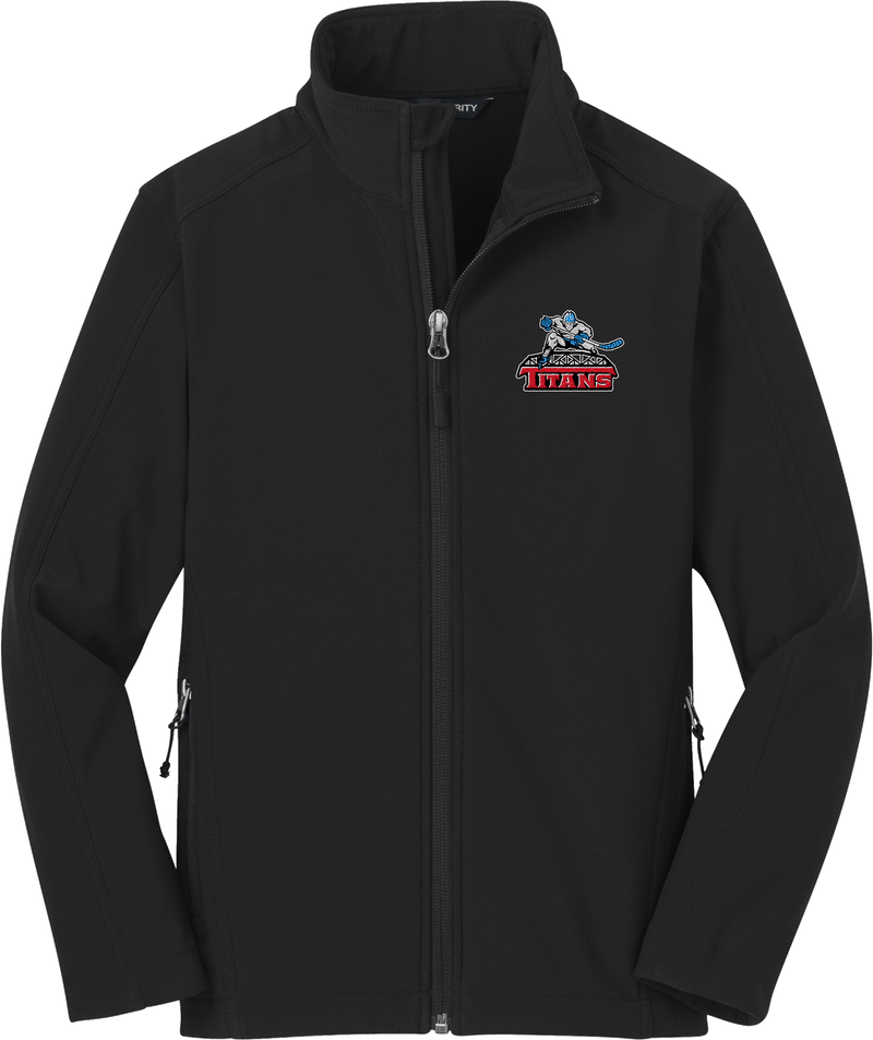 NJ Titans Youth Core Soft Shell Jacket