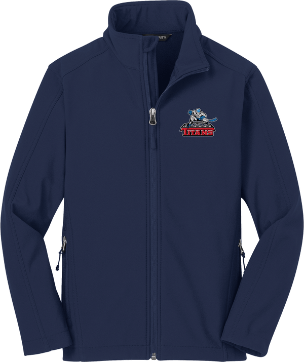 NJ Titans Youth Core Soft Shell Jacket
