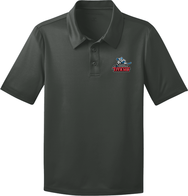 NJ Titans Youth Silk Touch Performance Polo (E316-LC)