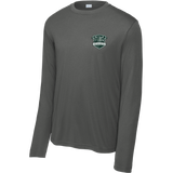 Biggby Barbarians Youth Long Sleeve PosiCharge Competitor Tee