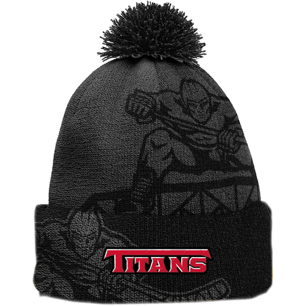 NJ Titans Custom Knit Hat