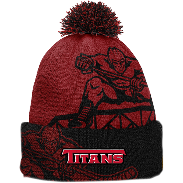 NJ Titans Custom Knit Hat